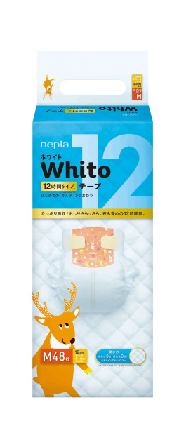 Windeln Nepia Whito M48 12H 6-11kg