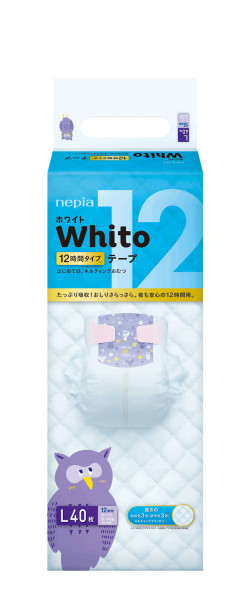 Windeln Nepia Whito L40 12H 9-14kg